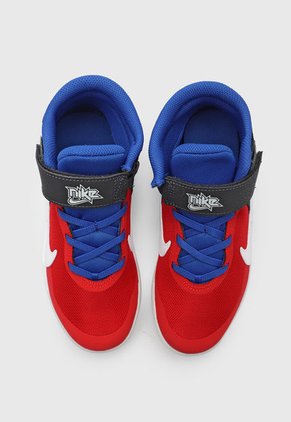 Tenis Basketball Negro-Multicolor Nike Kids Team Hustle D10 Flyease