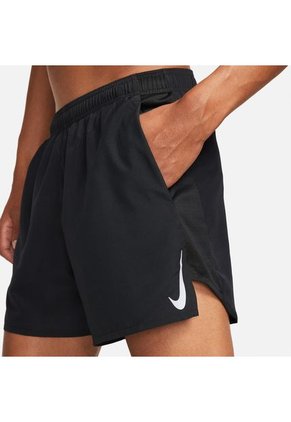 Pantaloneta Deportiva Hombre Nike Challenger 5In Brief-Line - Negro