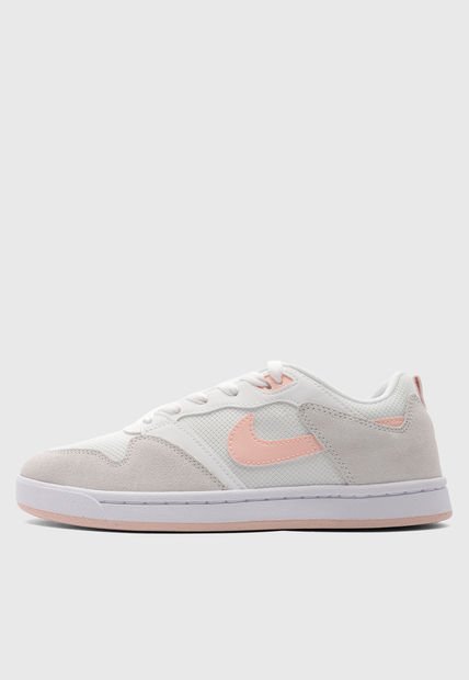 Tenis Skateboarding Blanco-Gris-Rosa Nude NIKE SB Alleyoop