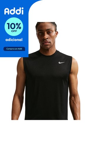 Camiseta Sin Mangas Nike M Df Tee Std Flex Hombre-Negro Nike