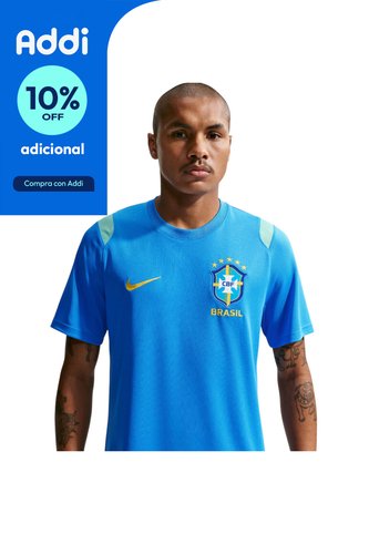 Camiseta Nike Cbf M Df Acdpr Ss Top K Hombre-Azul Nike
