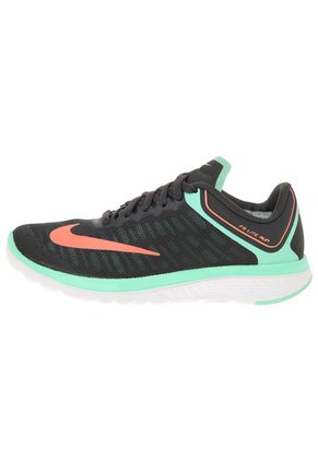 Tenis Running Gris-Verde-Naranja Nike Wmns Fs Lite Run 4