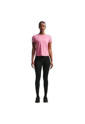 Camiseta Nike W One Classic Df Ss Top Mujer-Rosa
