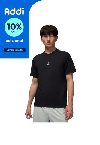 Camiseta Nike M J Sprt Jumpman Df Ss Crew Hombre-Negro Nike
