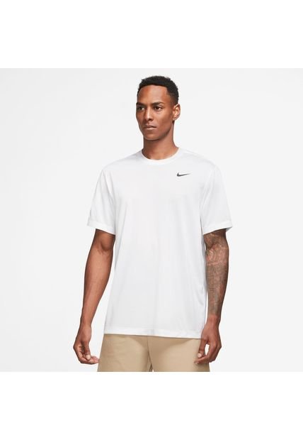 Camiseta Hombre Nike Dry Fit Running Legend - Blanco