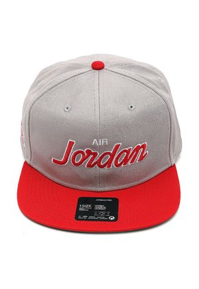 Gorra Gris-Roja Nike JORDAN PRO SCRIPT CAP ATMOSPHERE