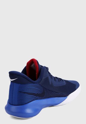 Tenis Basketball Azul-Blanco Nike Precision IV