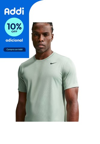 Camiseta Nike M Df Tee Std Flex Hombre-Verde Nike