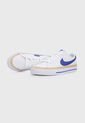 Tenis Lifestyle Blanco-Beige-Azul Nike Court Legacy de Nike
