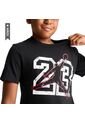 Camiseta Jordan Brand 23 Jumpman Ss Tee Niños-Negro de Nike