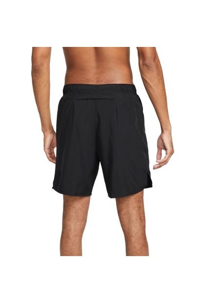 Pantaloneta Nike Challenger 2 In 1-Negro