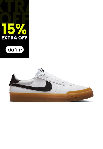 Tenis Nike Court Shot Hombre-Blanco/Negro