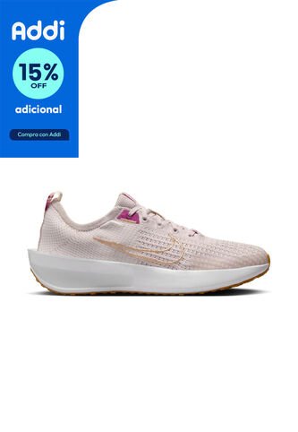Tenis Nike Interact Run Mujer-Rosa Claro Nike