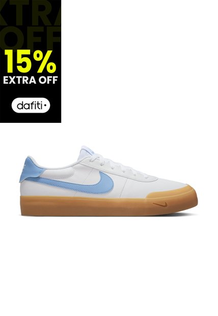Tenis Nike Court Shot Hombre-Blanco/Azul