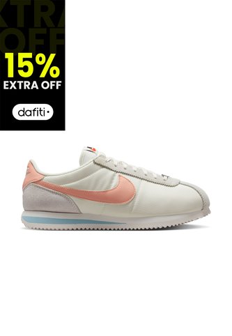 Tenis Nike W Cortez Se Mujer-Beige/Rosa Nike