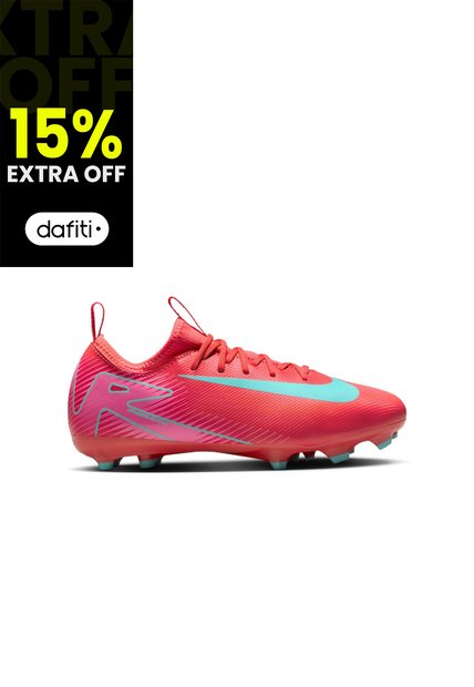 Guayos Nike Jr Zoom Vapor 16 Academy Fg/Mg Niño-Rojo