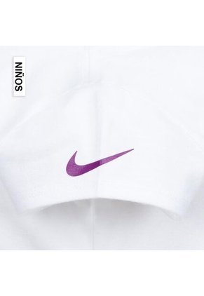 Camiseta Nike Nkg Prep In Your Step Tee Niña-Blanco
