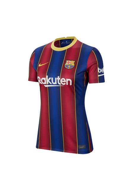 Camiseta Nike Fc Barcelona Local 20 21 Mujer Granate Compra Ahora Dafiti Colombia