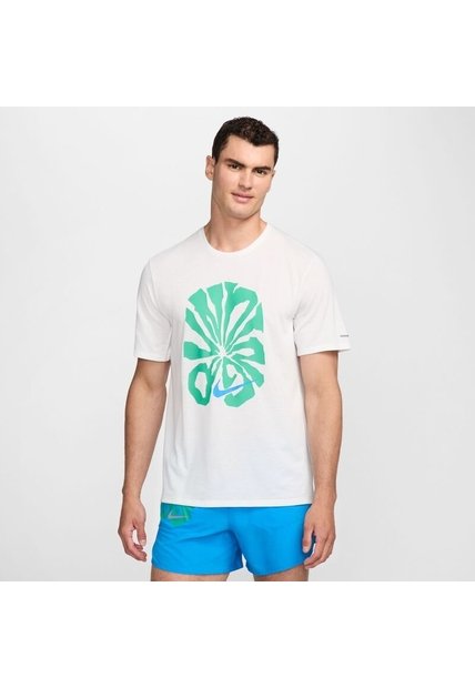 Camiseta Hombre Nike Rise 365 Run Energy Blanco