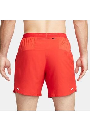 Pantaloneta Hombre Nike Stride Rojo