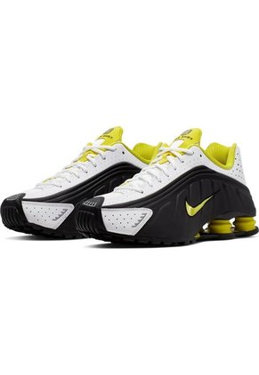 Tenis Nike Shox R4-Negro/Blanco