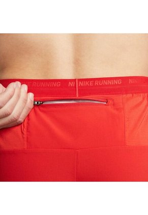 Pantaloneta Hombre Nike Stride Rojo