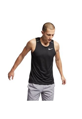 Camiseta Sin Mangas Nike Df Miler Ta Hombre-Negro Nike
