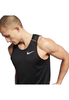 Camiseta Sin Mangas Nike Df Miler Ta Hombre-Negro