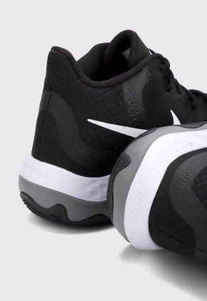 Tenis Basketball Negro-Blanco Nike Renew Elevate Black Smoke Grey