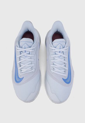 Tenis Basketball Blanco-Azul Claro NIKE Precision 7