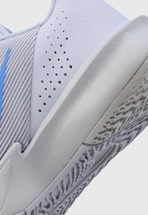 Tenis Basketball Blanco-Azul Claro NIKE Precision 7
