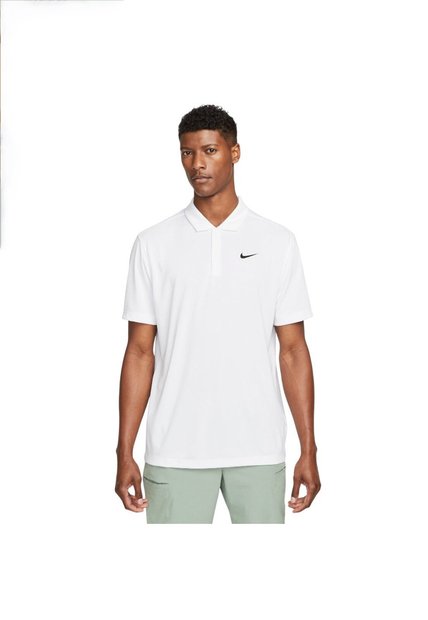 Camiseta Polo Nike Court Hombre-Blanco