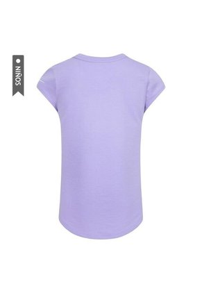 Camiseta Nike Nkg Prep In Your Step Tee Niña-Lila