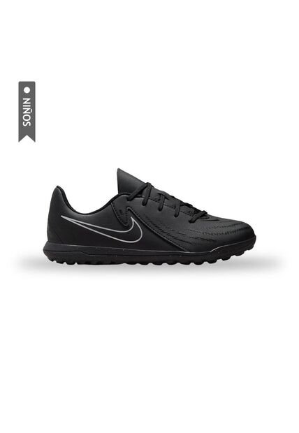 Zapatillas Nike Phantom Gx Ii Club Turf Niños-Negro