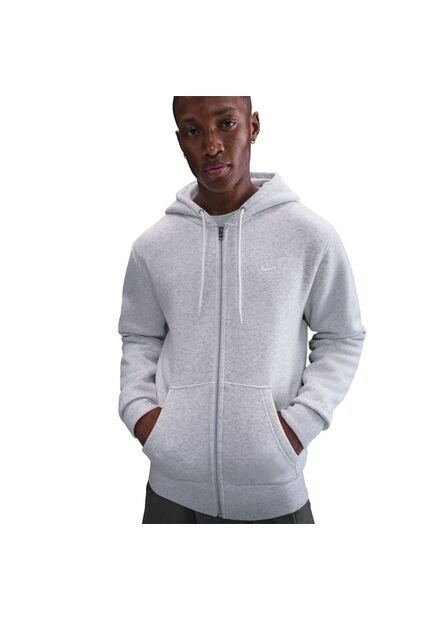 Hoodie Nike Club Bb Fz Hoodie Hombre-Blanco