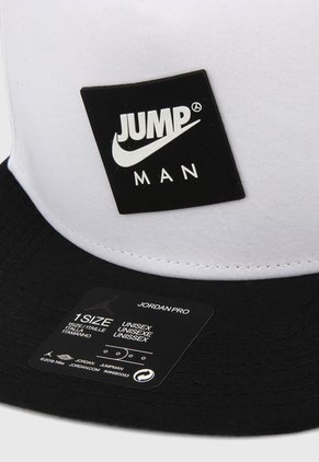 Gorra Blanco-Negro Nike Jordan Pro Cap