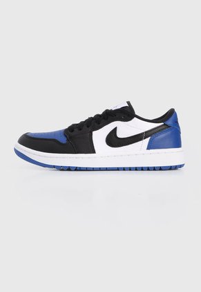 Tenis Negro-Blanco-Azul Nike Air Jordan 1 Low Golf