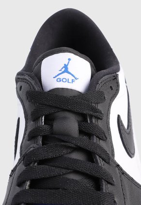 Tenis Negro-Blanco-Azul Nike Air Jordan 1 Low Golf
