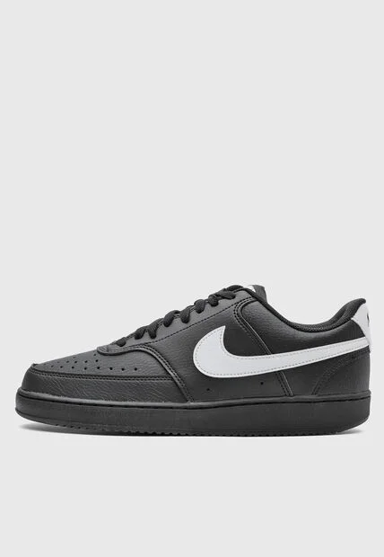 Tenis NIKE Court Vision Low Negro