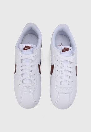 Tenis Lifestyle Blanco-Rojo NIKE Cortez