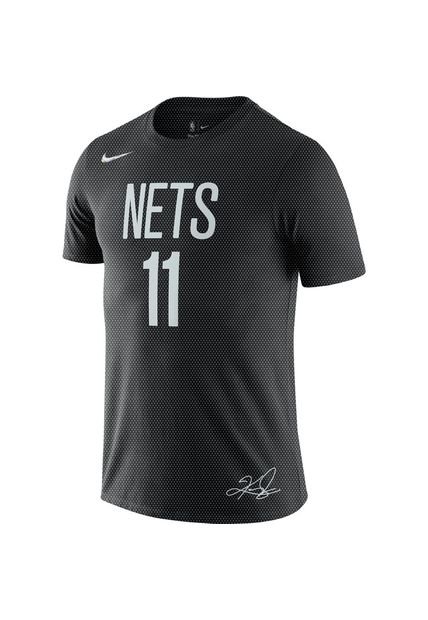 Camiseta Deportiva Hombre Nike Nets Mvp Kyrie Irving Tee - Negro