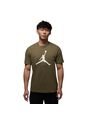 Camiseta Nike Jumpman Flight Hbr Tee Hombre-Verde de Nike