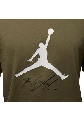 Camiseta Nike Jumpman Flight Hbr Tee Hombre-Verde