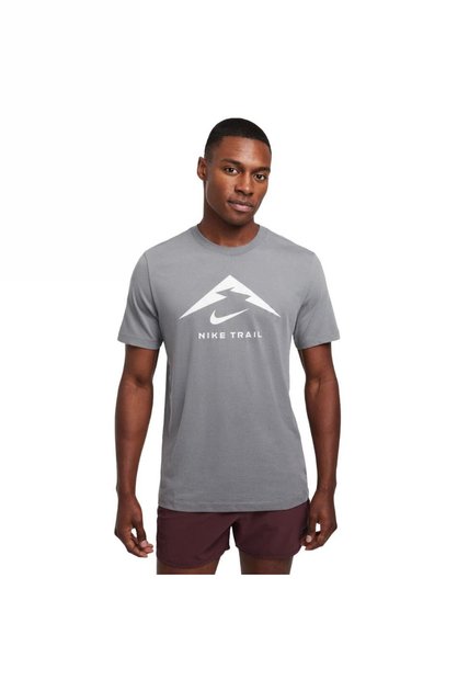 Camiseta Nike Dri Fit Tee Trail-Gris