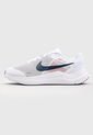 Tenis Running Blanco-Azul Navy-Rojo Nike Downshifter 12 de Nike