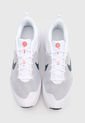 Tenis Running Blanco-Azul Navy-Rojo Nike Downshifter 12 de Nike