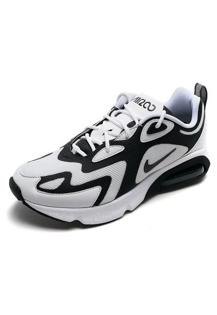 Nike Airmax Nike Air 200 Black Tenis Lifestyle Blanco-Negro Nike
