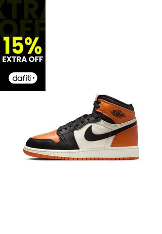 Tenis Unisex Niño Air Jordan 1 High OG Negro Nike