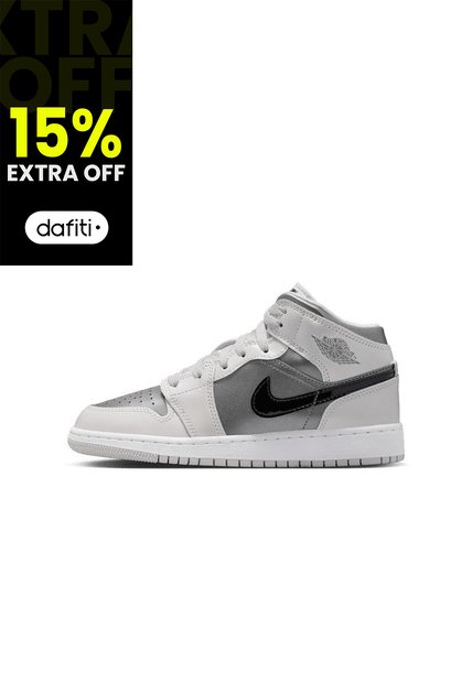 Tenis Unisex Niño Air Jordan 1 Mid Se Negro