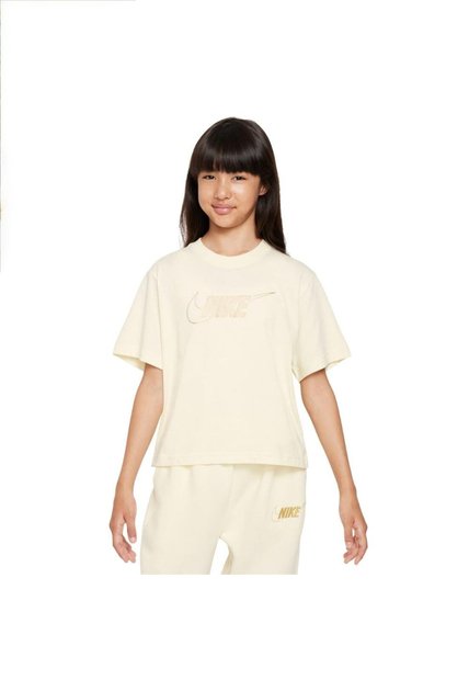Camiseta Nike Sportswear Niña-Beige